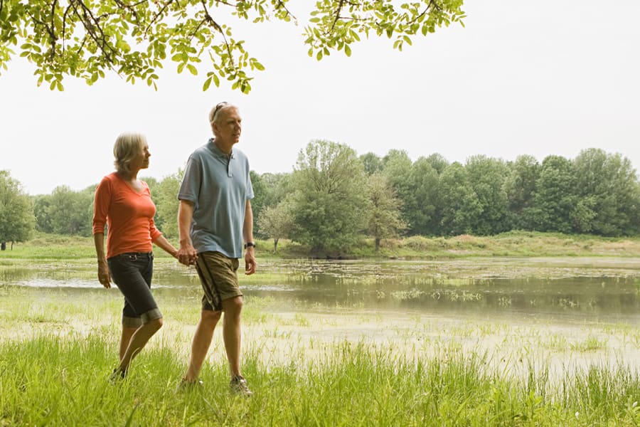 Walking to help alleviate Low back pain